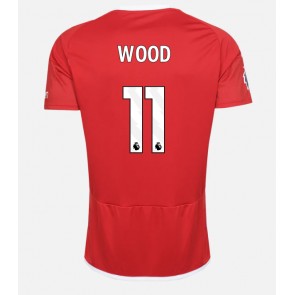 Nottingham Forest Chris Wood #11 Hjemmebanetrøje 2023-24 Kort ærmer